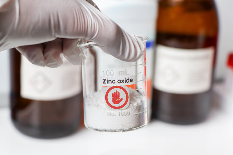 Zinc oxide banned